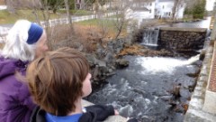 Ruth Dorrough; Jacob Grant Wheeler; water falls; Bradford NH