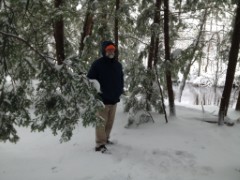 Dan Dorrough; Bradford Tall Pines State Forest; snow; Bradford NH
