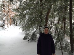 Ruth Dorrough; Bradford Tall Pines State Forest; snow; Bradford NH