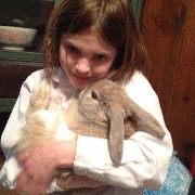 Ellery Kate Wheeler; rabbit; Main Street Bradford, NH