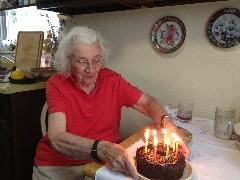 Judy Dorrough; 86th birthday