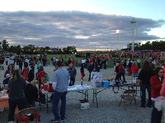 Tecumseh High School football game; New Carlisle OH
