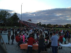 Tecumseh High School football game; New Carlisle OH