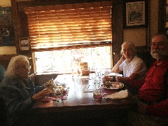 Julia (Judy) Kish Dorrough; Ruth Bennett McDougal Dorrough; Dan Dorrough; Clifton Mill Restaurant; Clifton OH