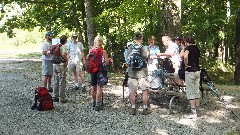 Caesar s Creek hike; North Country Trail Conference