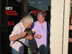 Judy Dorrough; Sally Ann Sayger Bowes; Golden Corral