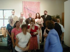 Ruth Dorrough; Matt Clabaugh; Julia (Judy) Dorrough; David Dorrough; Amanda Clabuagh; Mike Clabuagh; Family Trips Ohio Spencer s christening