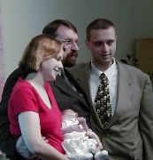 Amanda Clabaugh; Mike Clabaugh; Matt Clabaugh; Spencer Clabaugh; Family Trips Ohio Spencer s christening