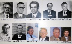Medway Baptist Church 50th Anniversary; former pastors / ministers
