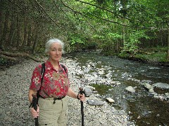 Ruth Dorrough; Raymondskill Falls Milford PA Trips