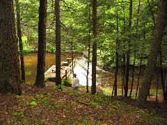 Ben Dorrough; Dwarfskill stream behind Ben s cabin