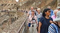 Ruth Bennett McDougal Dorrough; Rome; Colosseum