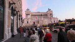 Rome; Palace of Venice and Vittoriano