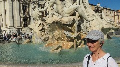 Ruth Bennett McDougal Dorrough; Rome; Fontana dei Fiumi