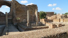 Tivoli Italy; Terme di Heliocaminus