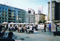 San Francisco; Union Square; Art Show