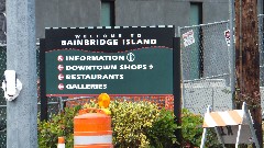 sign Bainbridge Island
