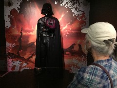 Darth Vader (Star Wars) Costume; Ruth Bennett McDougal Dorrough; EMP Museum; Seattle, WA