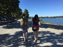Ben Dorrough; Sarah Elizabeth Derry; Green Lake Trail; Seattle, WA