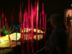 Ruth Bennett McDougal Dorrough; Chihuly Garden and Glass; Seattle, WA