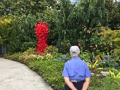 Ruth Bennett McDougal Dorrough; Chihuly Garden and Glass; Space Needle; Seattle, WA