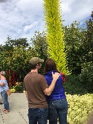 Sarah Elizabeth Derry; Ben Dorrough; Chihuly GArden & Glass; Space Needle; Seattle, WA