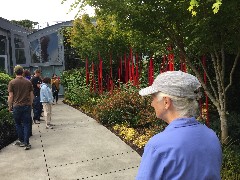 Ruth Bennett McDougal Dorrough; Chihuly Garden & Glass; Space Needle; Seattle, WA