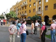 Trish Davis; Carole Linscott; Dan Linscott; Ruth Dorrough; Sys Inman; Lima Peru South America Trips
