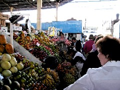 Carole Linscott; Marketplace Cusco Peru South America Trips fruit