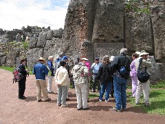 Trish Davis; Peter Kane; Sys Inman; Jim Inman; Sheldon Gilbert; Rashan Malva; Carole Linscott; Roberto Durant; Jackie Stormo; Jack Stormo; Jackie Tupper; Dan Linscott; Temple of the Sun; Qoricancha; Cusco Peru South America Trips