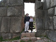 Dan Dorrough; Ruth Dorrough; Temple of the Sun; Qoricancha; Peru South America Trips