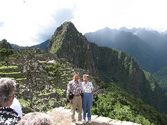 Richard Tupper; Jackie Tupper; Machu Picchu Peru South America Trips