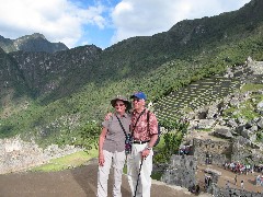 Sara Gilbert; Sheldon Gilbert; Machu Picchu Peru South America Trips
