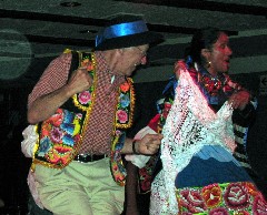 Sheldon Gilbert; Junius Restaurant Peru South America Trips dancers