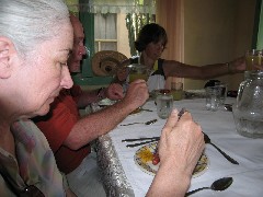 Ruth Dorrough; Peter Kane; Pat Kane; Home Visit Ecuador South America Trips