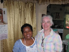 Berta; Ruth Dorrough; Home Visit Ecuador South America Trips