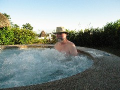 Dan Dorrough; Royal Palm Hotel Ecuador South America Trips jacuzzi