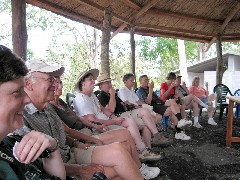 Trish Davis; Sheldon Gilbert; Sara Gilbert; Carole Linscott; Peter Kane; Jackie Tupper; Richard Tupper; Pat Kane; Jack Stormo; Jackie Stormo ; Sugar Cane Coffee Plantation Ecuador South America Trips