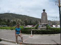 Pat Kane; Equator Ecuador South America Trips