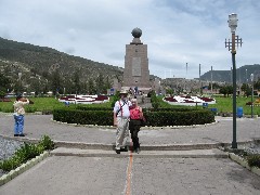Dan Dorrough; Ruth Dorrough; Equator Ecuador South America Trips