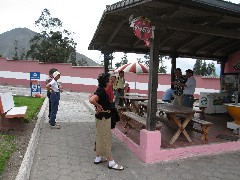 Jackie Tupper; Sara Gilbert; Equator Ecuador South America Trips