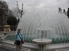 Trips; Turkey; Ruth Bennett McDougal Dorrough; Istanbul; fountain