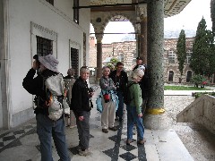 Trips; Turkey; Calvin Whitehall; Cheryl Whitehall; Ruth Dorrough; Linda Stone; Angelika Levien; Topkai Palace
