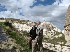 Trips; Turkey; Virginia (Ginger) Fulton; Robert (Bob) Fulton; Cappadocia; Love Valley