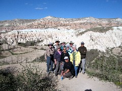 Trips; Turkey; Calvin Whitehall; Laurence (Larry) Stone; Cheryl Whitehall; Dan Dorrough; Evelyn (Evie) Char; Vernon (Vern) Char; Robert (Bob) Fulton; Angelika Levien; Adnan Duvenci; Cappadocia