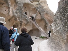 Trips; Turkey; Virginia (Ginger) Fulton; Ruth Bennett McDougal Dorrough; Goreme Open Air Museum