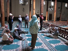 Trips; Turkey; Calvin Whitehall; Vernon (Vern) Char; Linda Stone; Robert (Bob) Fulton; Adnan Duvenci; Ruth Dorrough; mosque