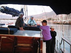 Trips; Turkey; Angelika Levien; Kat McDougal; Linda Stone; Laurence (Larry) Stone; Gulet