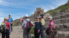 Carl Smith; Barbara Slotnik; Al Levit; Pat Rehberg; Bill Cotner; Ruth Dorrough; group photos; Van Kalesi Fortress