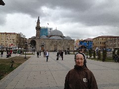 Ruth Bennett McDougal Dorrough; Erzurum Turkey Great Mosque